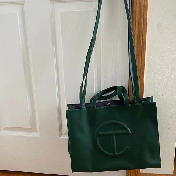 Forest green medium telfar shopper - Picture 2 of 4